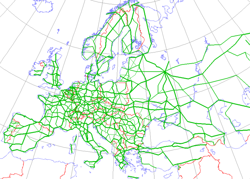 Carte de l'Europe